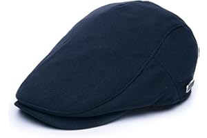 EKMTBJXY Coppola Uomo Estiva Regolabile Vintage Berretto Piatto Baschi Scozzesi Cappello Basco Uomo Flat cap