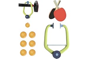 QITIXI:OU Tür-Pingpong-Spiel Über der Tür, Tischtennis Trainer Set, Verstellbares Tischtennis Trainer Zum Aufhängen, Door Ping Pong Game, Pingpong-Trainer für Übungs Familienspiele