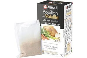 Bouillon de volaille Ariaké - Conditionnement - Les 5 sachets de 11g