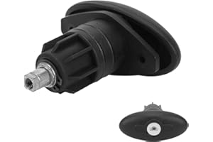 ‎QIILU Wohnmobil-Kabinentür-Kompressionsschloss Wohnmobil Kabinen Spannschloss Kabinentürschloss Drehverschluss 30 mm Zinklegierung Nylon mit 2 Schlüsseln für Wohnwagen, Yachten und Wohnmobile