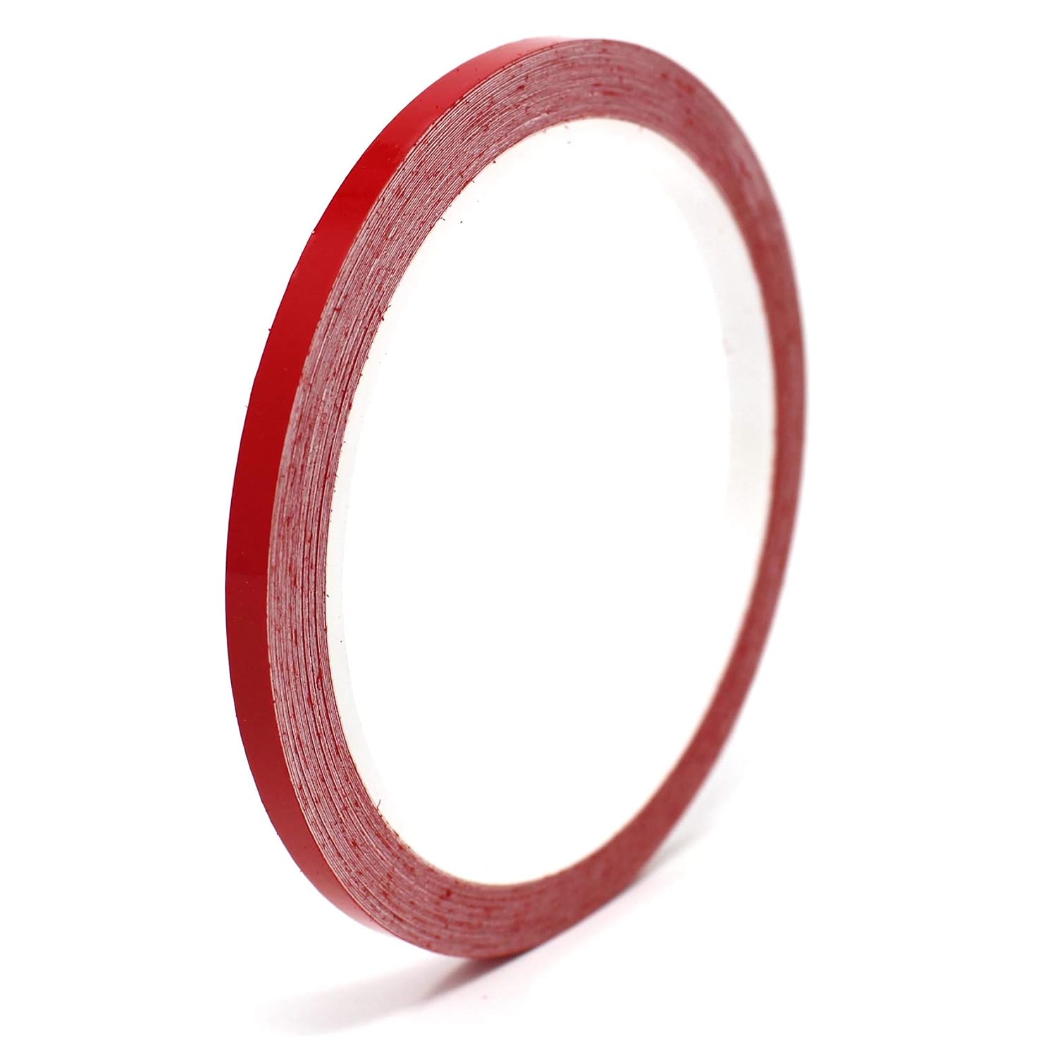 Decoratieve plakstrips voor auto, motorfiets, boot, modelbouw, vele kleuren, lengte 10 m, plakband (rood, 5 mm)