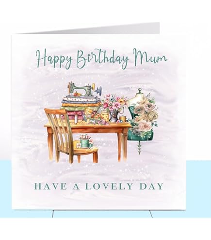 Vintage Sewing Machine Pop Up Card – Cards