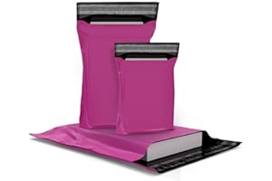 UK SUPPLIES LIMITED Pack of 25, Large (12"x16"/305x405mm) Pink Mailing Bags, Waterproof, Peel & Seal Envelopes, Parcel Bags for Posting Clothes I Packaging Bags I Postage Bags I Parcel Mailing Bags