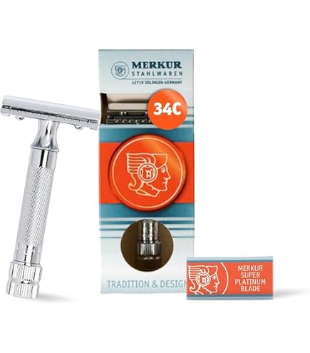 Gillette Heritage Safety Razor Kit includes Double Edge Safety