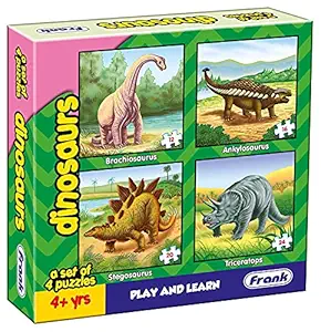 Frank Dinosaurs Puzzle For 4 Year Old Kids And Above