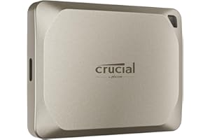 Crucial X9 Pro per Mac SSD 1TB Esterno SSD Portatile, fino a 1050 MB/s in lettura e scrittura, Adatto a Mac, Resistenza ad Acqua e Polvere (IP55), USB-C 3.2 - CT1000X9PROMACSSD9B02