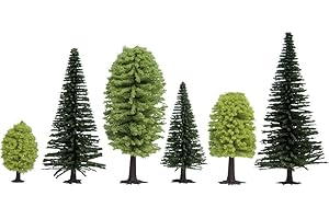 Noch 26911 - Juego de 10 árboles mixtos para bosque (5 - 14 cm) , color/modelo surtido