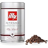 illy Caffè, chicchi di caffè Intenso, Bold Roast, chicchi di caffè 100% arabica, 250g