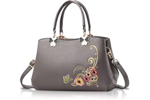 NICOLE & DORIS NICOLE&DORIS Rétro Sacs à main à poignée supérieure Dames Sac bandoulière Femmes Mode Sac d'épaule Bourse