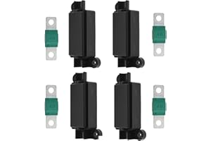 DEFIYEAR 4PCS Midi Fuse Holder- 40Amp Midi Fuses, for Trucks Agricultural Machinery Construction Vehicles and Buses, Fuse Holder for Electrical Protection for Vehicles and Equipment