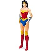 DC Comics - Wonder Woman DOLL 30 cm - Articulated Wonder Woman Figure 30 cm Collectible - 6056902 - Toys children 3 years +