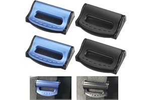 Accessori Auto Sicurezza 4 Clip Regolatore Cintura Di Sicurezza Auto - Per Adulti E Bambini, Nero, Comfort Collo E Spalla Accessorio Auto Universale - Foto 9