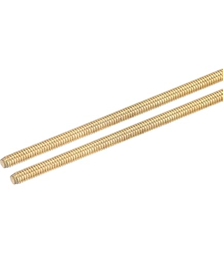 QUARKZMAN Set van 5 draadstangen M4 x 250 mm
