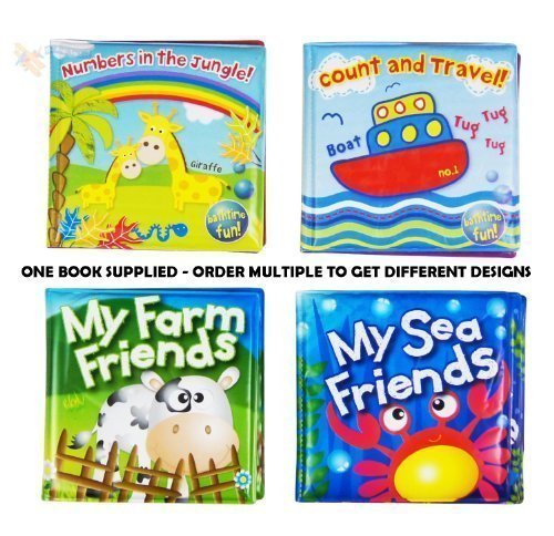 Soft Baby Bath Book - Assorted