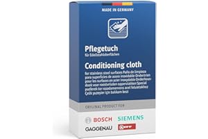DL-pro 5 x Toallitas de acero inoxidable para Bosch 00311944 para superficies frías y calientes de acero inoxidable en electrodomésticos de cocina