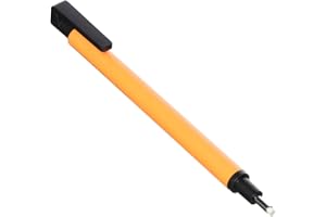 Tombow EH-KUR56 Stylo gomme MONO zéro rechargeable, pointe ronde orange - fluorescent