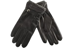 NF NITZSCHE fashion - Lederhandschuhe für Herren - Smartphone-Touch-Funktion - 100% Schaf-Nappa Leder