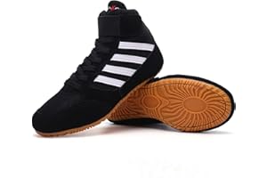 ALEXCHEMIA Wrestling-Schuhe Boxstiefel für Männer Frauen,Boxschuhe für Teenager,Erwachsene,Atmungsaktiv rutschfest Muay Thai Kickboxen Kampfsport Ringerschuhe,33–44 EU Boxing Shoe/Boxing Shoe