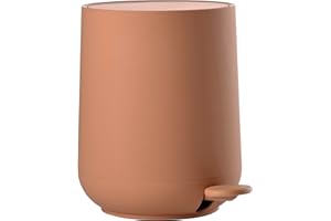 Zone Denmark Nova Mülleimer fürs Bad, Kosmetikeimer, Abfalleimer fürs Badezimmer, Durchm. 20,5 cm, Höhe 23,5 cm, Fassungsvermögen 3 Liter, Mandarine