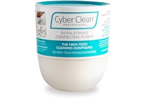 CYBER CLEAN Professional Cleaning Compound 160 g - Cleaning Gel Extra Strong Disinfectant, Keyboard Cleaner, Antibacterial Cleaning Clay for Household, Electronics, Car and Textured Surfaces