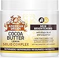 AMERICAN DREAM Lemon Cocoa Butter Solid Complex For Sking Brightening and Fade Out, 113 g