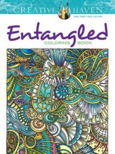 Entangled Adult Coloring Book livre