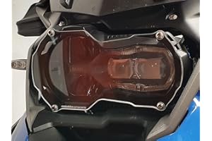 Motorbikecomponents, Protezione faro anteriore coprifaro compatibile con BMW R 1200 1250 GS LC / ADV 13-23