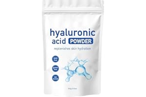 DEJIN Hydrating Hyaluronic Acid Powder for Daily Skincare, 100g - Low Molecular Weight, Water Soluble for Skin Moisture & DIY Facial Serum