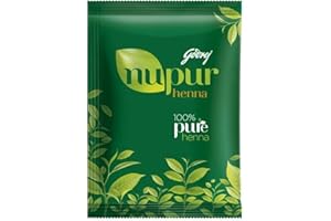 GODREJ LOCKING SOLUTIONS AND SYSTEMS Godrej Nupur Mehendi Henna Powder 9 Herbs Blend, 140-grams(2 Pack) by Godrej Consumer Products Ltd