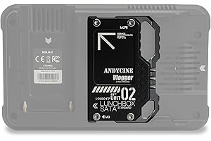 ANDYCINE Lunchbox II DIY Metal Case for DIY SSD Compatible for Atomos Ninja V,V+, Ninja Flame, Ninja Inferno, and Shogun Inferno