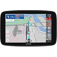 TomTom LKW Navigationsgerät GO Expert (7 Zoll HD-Bildschirm, Routen für große Fahrzeuge, Stauvermeidung dank TomTom…