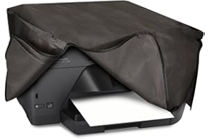 kwmobile Osłona przeciwpyłowa kompatybilna z HP OfficeJet Pro 6000series - etui na drukarkę, pokrowiec ochronny z tkaniny, ciemnoszary