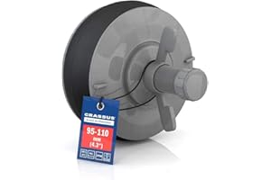 CRASSUS Tappo a sgancio rapido CSV 100 PVC; (95 – 110 mm), fino a 0,5 bar, lunghezza: 100 mm, EPDM/PVC.