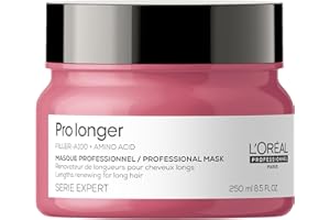 L'Oréal Professionnel, Mascarilla Reparadora para Pelo Largo con Puntas Finas, Pro Longer, 250 ml
