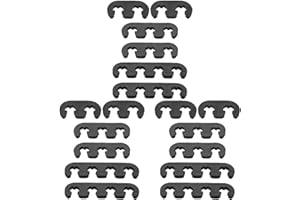 ‎OUNONA 3 Sets Zündkerzen Drahtseparatoren Für Autos 7Mm Zündkabel Halter Mit Schraubenschlüssel Praktische Kabelorganisation Und Hitze Schutz