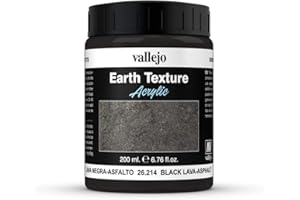 AV VALLEJO Vallejo Diorama Effects 26214 Black Lava-Asphalt (200ml)