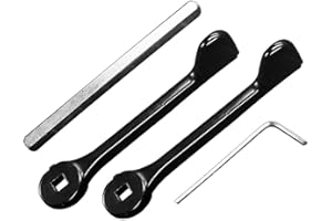ANNTUK Fullex Replacement 5mm Patio Door Handle Lever Set