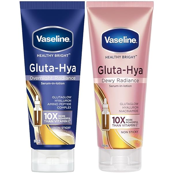 Vaseline Gluta-Hya Overnight Radiance Lotion, Face & Body