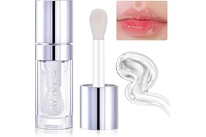SBHEANGBA Lip Gloss, Plumping Lip Oil, Hydrating Gloss Tinted Lip Balm Transparent Lip Care, Liquid Lipstick Lip Stain, Big Brush Head Glitter Shine, Long Lasting Nourishing Non-sticky Fresh Texture
