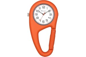 Ravel Belt Clip Carabiner Quartz Watch - Analogue Quartz - R1105