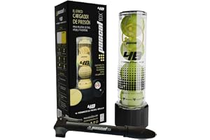 Pascal Box - Pressuriserande padelbollar med pump | Padel tillbehör Padelbollar | Tillbehör Padelbollar och tennisbollar