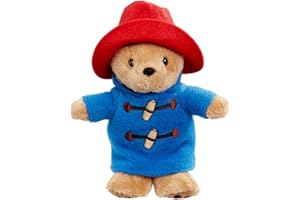 RAINBOW DESIGNS Paddington Plush Bean Toy, 13.5d x 8w x 13h, Red