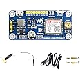 GSM/GPRS/Bluetooth HAT for Raspberry Pi 3B+/3B/2B/Zero/Zero W Based on SIM800C, Allow Pi to Send Messages, Connect to Wireless Internet, Transfer Data via Bluetooth, UART Interface