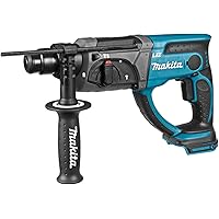 Makita Li-Ion und Bohrhammer, nur Gehäuse, DHR202Z, 18 V, Blau, Silber