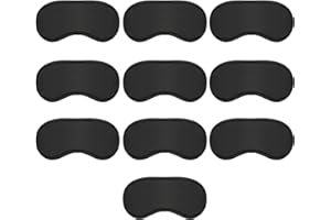 ILLUVA 10 Piezas Antifaz para Dormir para Mujeres Hombres, Máscaras para Ojos para Viajar, Jugar y Siesta