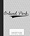 Produktbild College Ruled Line Paper: ORLAND PARK Notebook (Weezag College Ruled Line Paper Notebook, Band 3556)