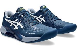ASICS Challenger 14 Uomo Scarpe da Tennis Blue Giallo