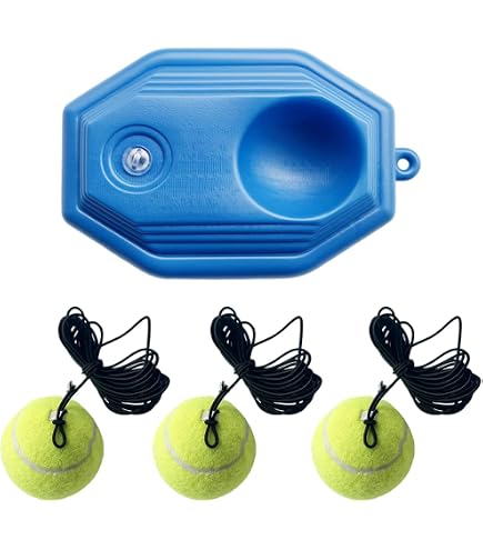 Palla Da Rimbalzo Per Allenatore Di Tennis Da Solista Con Corda, Palla Rimbalzo