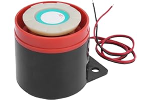 WEIPAI BJ‑1 Alarma de Zumbador, Botón de Alerta de Zumbido Impermeable de 12 V para Exteriores