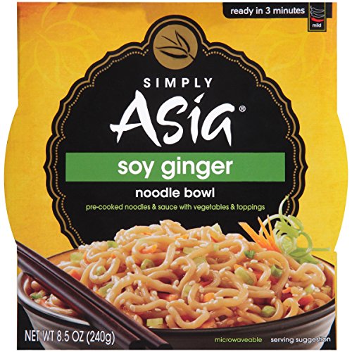 Simply Asia Soy Ginger Noodle Bowl - 8.5 oz (Pack of 6)